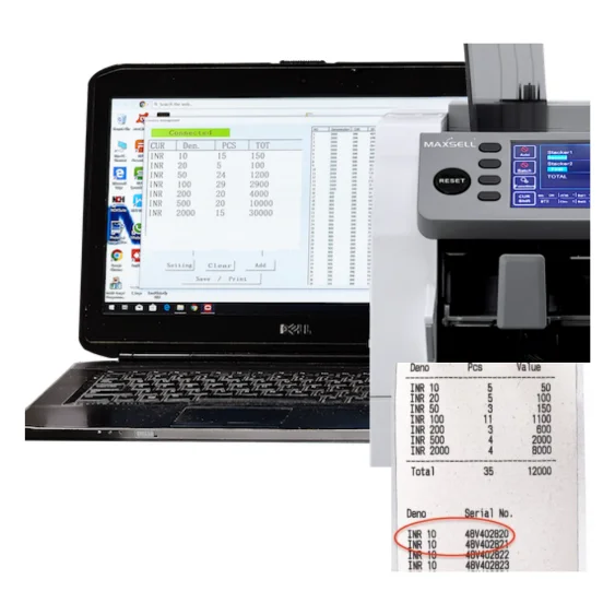 Matrix 8300 – 2+1 Pocket Note Sorting Machine | German-Engineered - Image 3